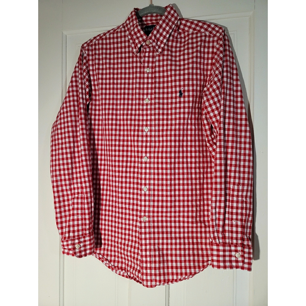 Ralph Lauren Custom Fit Button Up Shirt Men's Polo